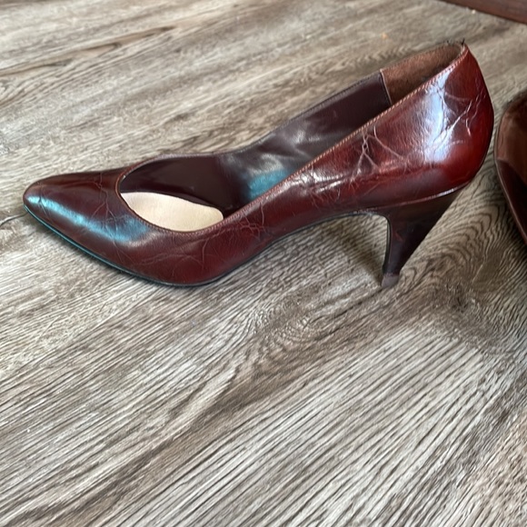 Vintage leather jazz brand heels - Picture 5 of 7